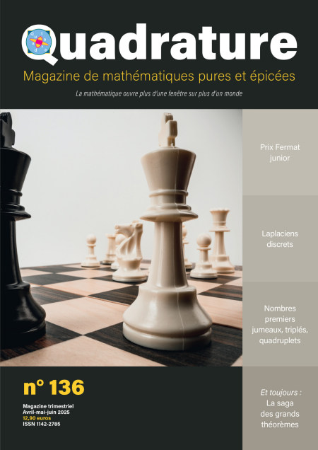 Couverture du magazine Quadrature