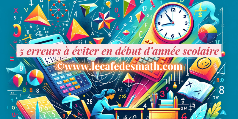 5 erreurs à éviter en début d’année scolaire